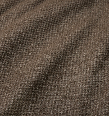 Terranova Throw by Sferra Linens in Khaki at Fig Linens and Home - 3