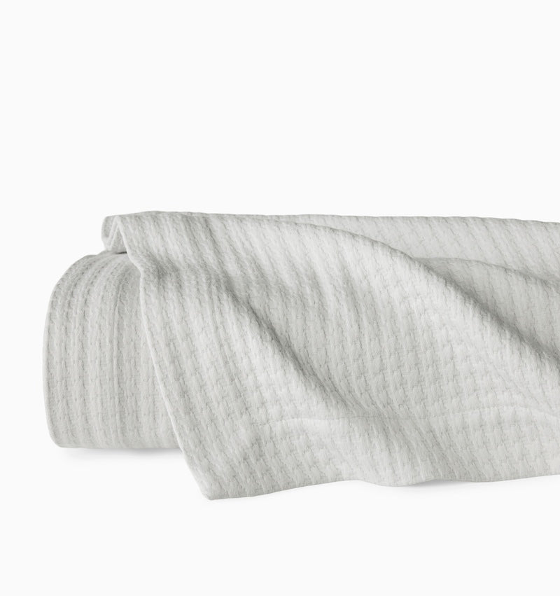 Sferra Matelasse - Hatteras Lunar Coverlet at Fig Linens and Home