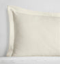 Sferra Hatteras Matelasse - Hatteras Ivory Pillow Sham by Sferra -100% Cotton at Fig Linens and Home