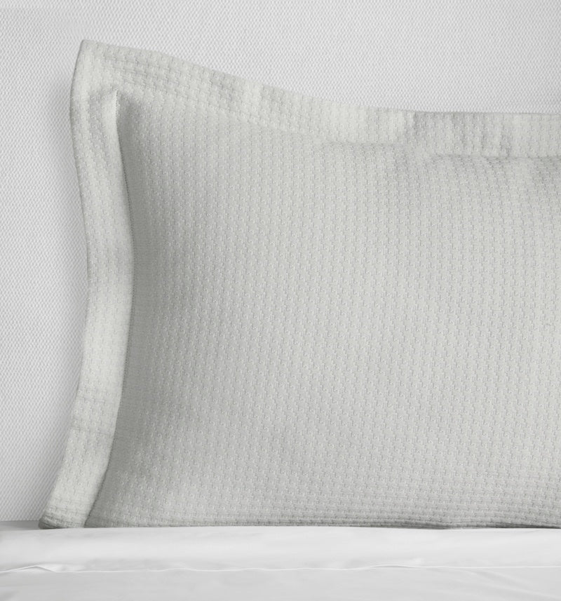 Sferra Matelasse - Hatteras Lunar Pillow Sham at Fig Linens and Home