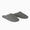 Orsino Grey Men's Slip On Slippers Size 44 | Sferra at Fig Linens and Home