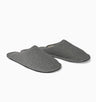 Orsino Grey Men's Slip On Slippers Size 44 | Sferra at Fig Linens and Home