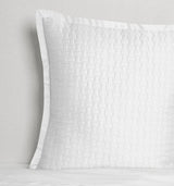 Pillow Sham - Sferra Bedding - Sampietrini White Quilted Style at Fig Linens and Home