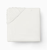 Sferra Spring26 Luxor Fitted Sheet Oyster Silo at Fig Linens And Home