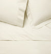 Sferra Spring26 Luxor Flat Sheet Beige Vignette at Fig Linens And Home