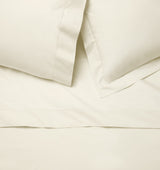 Sferra Spring26 Luxor Flat Sheet Beige Vignette at Fig Linens And Home