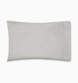 Sferra Spring26 Luxor Pillowcase Silver Silo at Fig Linens And Home