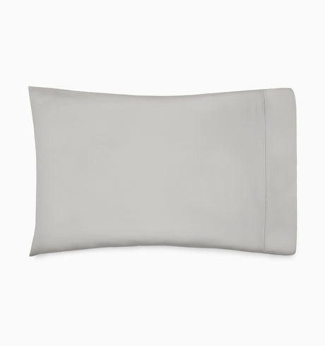 Sferra Spring26 Luxor Pillowcase Silver Silo at Fig Linens And Home