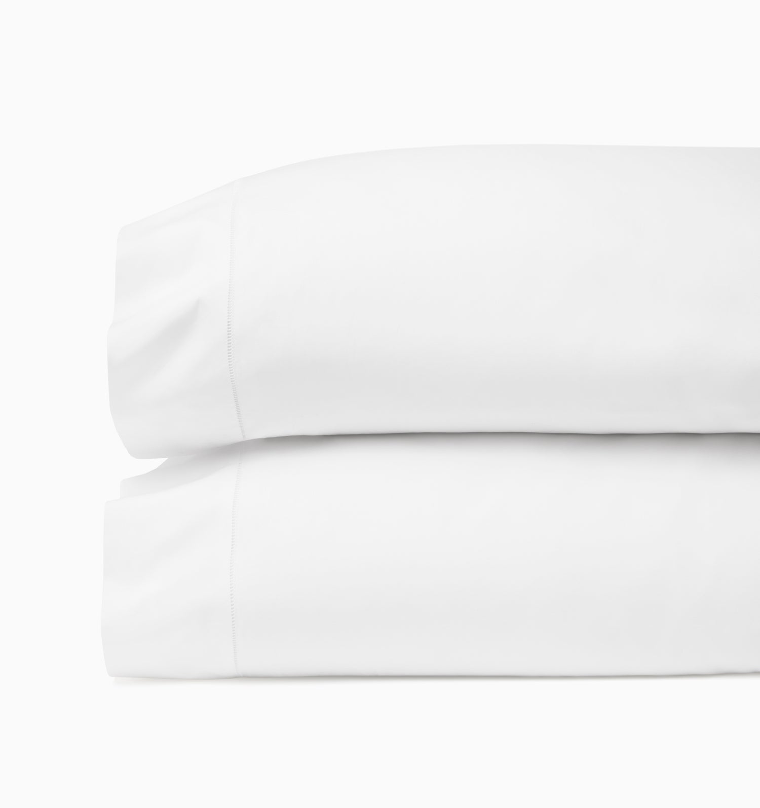 Sferra Spring26 Luxor Pillowcase White at Fig Linens And Home
