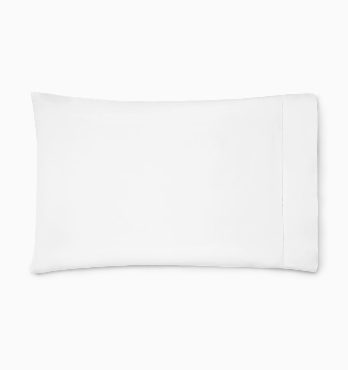 Sferra Spring26 Luxor Pillowcase White Silo at Fig Linens And Home