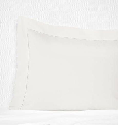 Sferra Spring26 Luxor Standard Sham Oyster at Fig Linens And Home