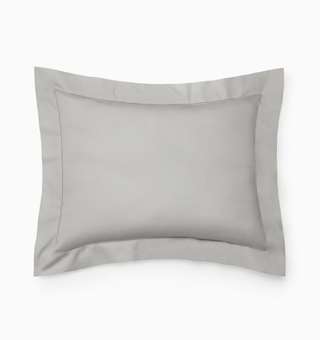 Sferra Spring26 Luxor Standard Sham Silver Silo at Fig Linens And Home