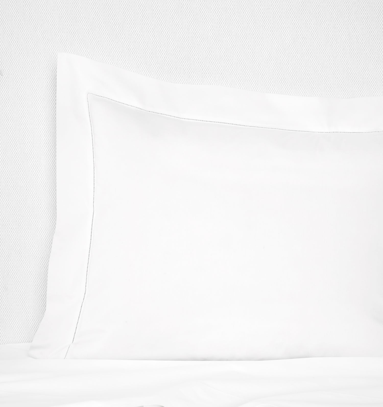 Sferra Spring26 Luxor Standard Sham White at Fig Linens And Home