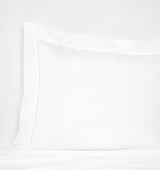 Sferra Spring26 Luxor Standard Sham White at Fig Linens And Home