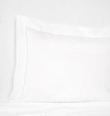 Sferra Spring26 Luxor Standard Sham White at Fig Linens And Home