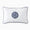 Storia White and Navy Blue Decorative Pillow by Sferra | Throw Pillows at Fig Linens and Home