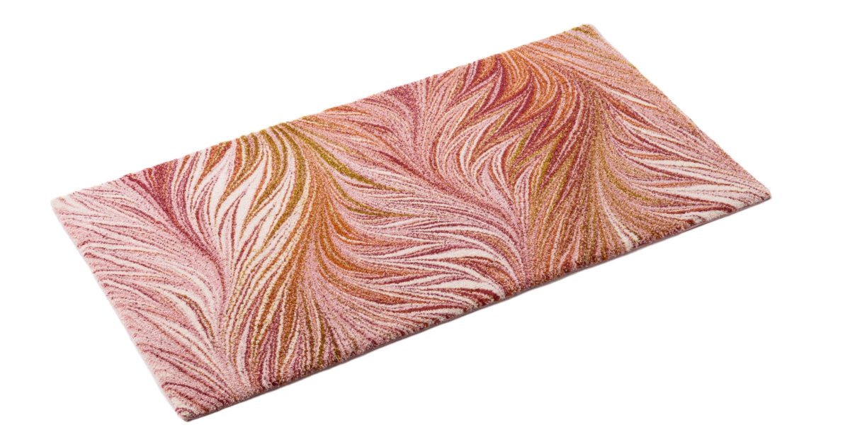 Sissy Rosette 515 Bath Rug by Abyss Habidecor at Fig Linens and Home - Bathroom Floor Rug 2