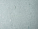 Coyuchi Cambria Embroidered Organic Linen Pacific Blue Chambray Bedding at Fig Linens and Home - 4