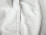 Swatch - Coyuchi Classic Organic Cotton White Blankets at Fig Linens and Home 2
