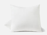 Euro Square Sham - Coyuchi Classic Organic Cotton Alpine White Blankets at Fig Linens and Home