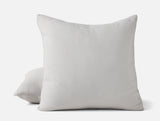 Euro Square Sham - Coyuchi Classic Organic Cotton Cloud Gray Blankets at Fig Linens and Home