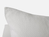 Euro Square Sham - Coyuchi Classic Organic Cotton Cloud Gray Blankets at Fig Linens and Home 3