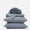 Indigo Chambray Organic Crinkled Percale Sheet Sets by Coyuchi at Fig Linens and Home