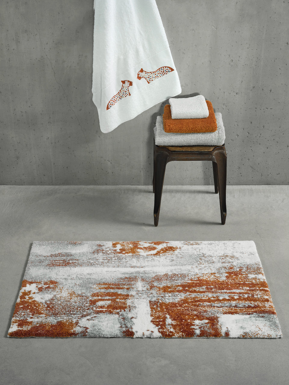 Sparks Bath Rug 27X47 Caramel 737 by Abyss Habidecor at Fig Linens and Home - View 2