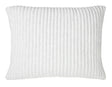 Charlton Cotton Jersey Channel Quilt Shams by Orchids Lux Home - White Standard Sham
