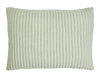 Charlton Cotton Jersey Channel Quilt Shams by Orchids Lux Home - Green Standard Sham