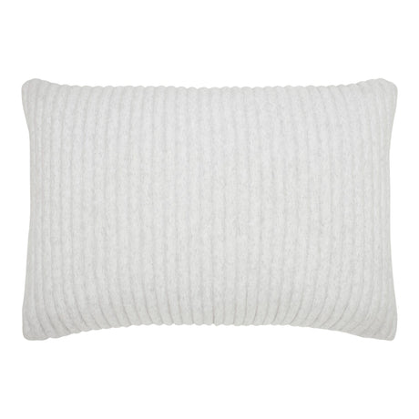 Charlton Cotton Jersey Channel Quilt Shams by Orchids Lux Home - Off-White Standard Sham