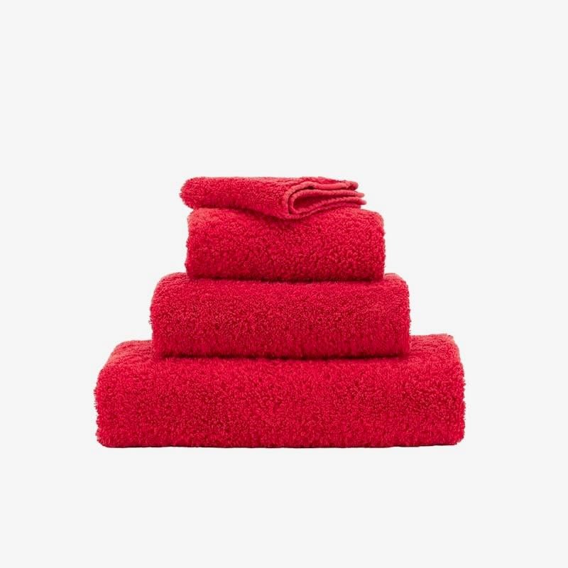 Abyss Super Pile Wash Cloth 12x12 Carmin 564 - View 1 at Fig Linens and Home