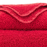 Abyss Super Pile Guest Towel 12x20 Carmin 564 - Swatch at Fig Linens and Home