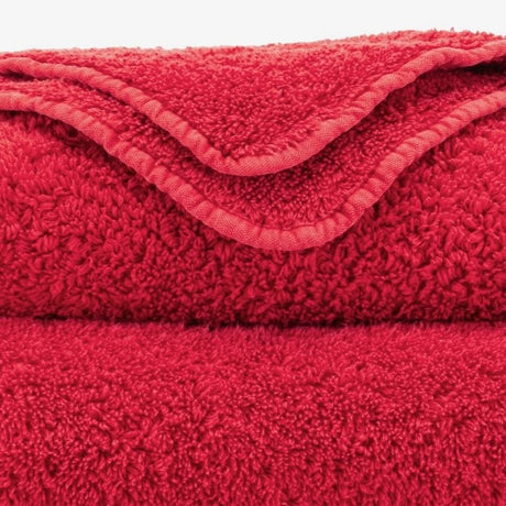 Abyss Super Pile Wash Cloth 12x12 Carmin 564 - Swatch at Fig Linens and Home