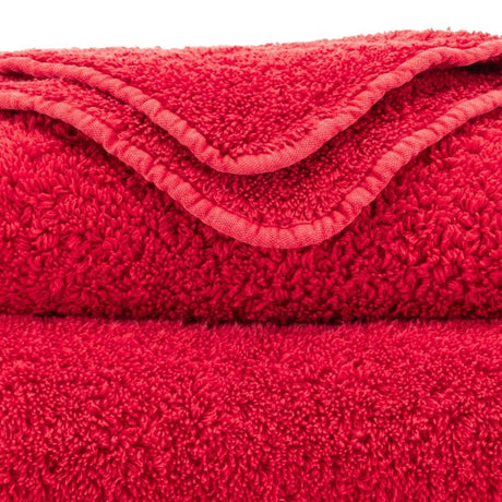 Abyss Super Pile Wash Mitt 7x9 Carmin 564 - Swatch at Fig Linens and Home