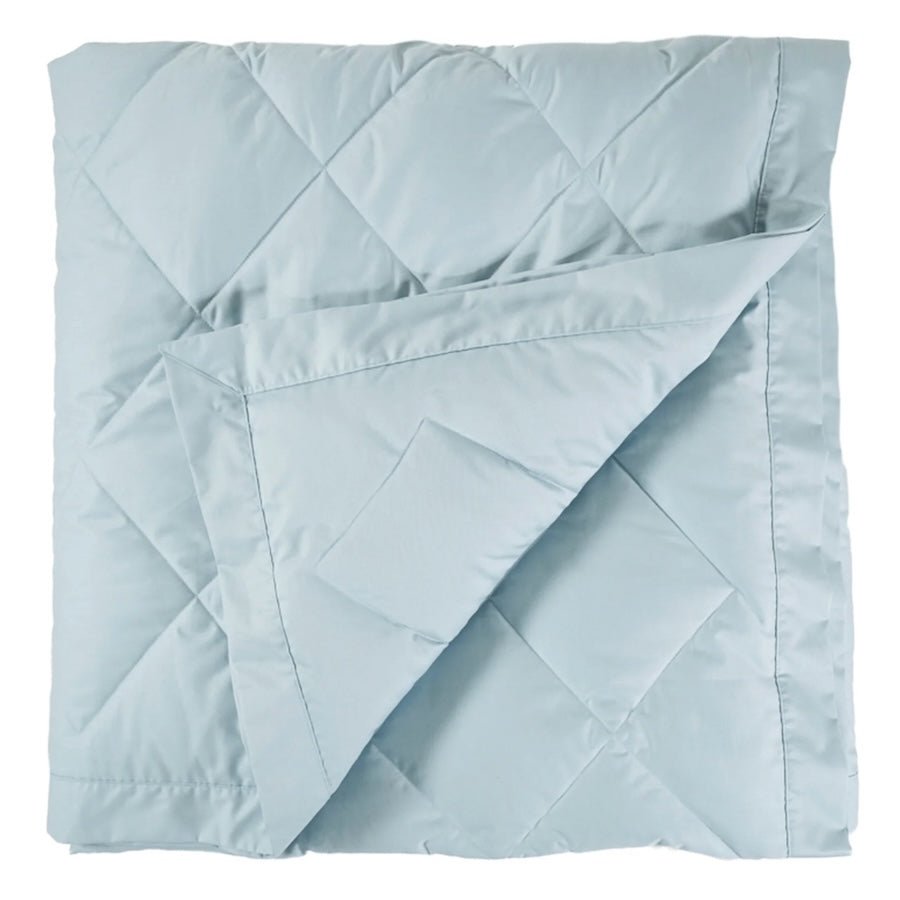 Scandia Home Down Quilt in Rain at Fig Linens and Home