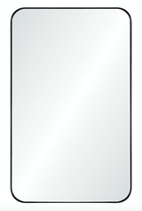 Mirror Image Home Luxury Wall Mirror - Black Nickel Wall Mirror | Fig Linens 