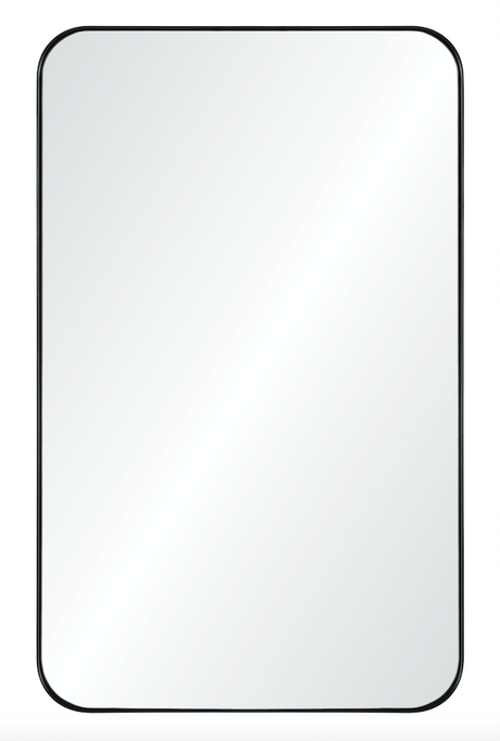 Mirror Image Home Luxury Wall Mirror - Black Nickel Wall Mirror | Fig Linens 