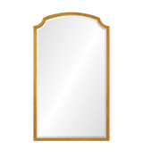 Mirror Home Elyses Distressed Gold Mirror by Barclay Butera - Wall Mirror - 24" x 40” at FIG LINENS AND HOME - 1