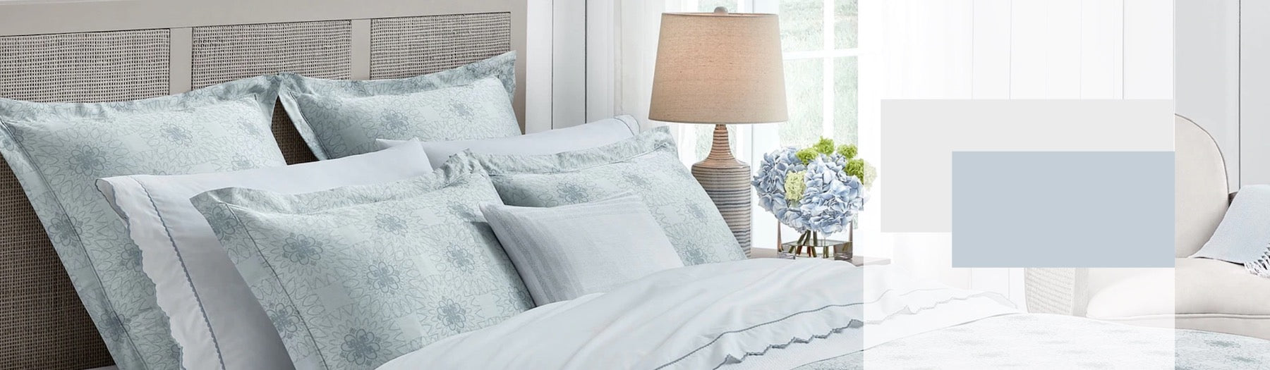 Sferra linens - bedding, bath towels, sheets, tablecloths - Sferra luxury fine linens at Fig Linens and Home