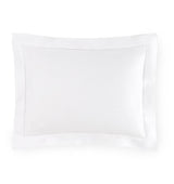 Sferra Bedding - Fiona White Boudoir Sham at Fig Linens and Home