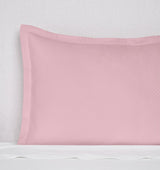 King Euro Sham Matelasse Cotton - Sferra Rombo Carnation Pink at Fig Linens and Home
