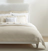 Sferra Celeste Percale Bedding Bone at Fig Linens and Home