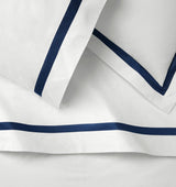 Sferra Estate Bedding in Navy Blue at Fig Linens and Home