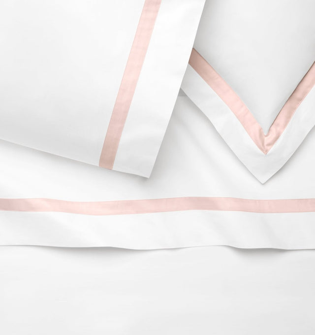 Sferra Estate Petal Pink Duvet Covers and Bed Sheets - Luxurious Sferra at Fig Linens and Home
