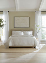 Carlotta Grey King Pillow Case 22X42 | Sferra at Fig Linens and Home