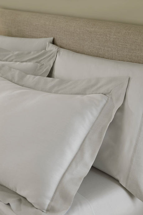 Carlotta Grey King Sham 21X36 | Sferra at Fig Linens and Home