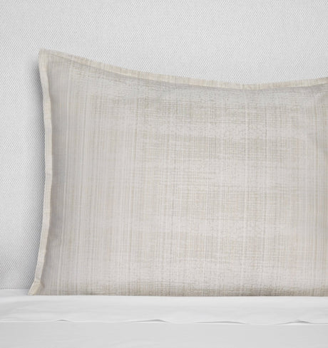 Pillow Sham - Sferra Linens Gianna Beige Cotton Bedding at Fig Linens and Home 2
