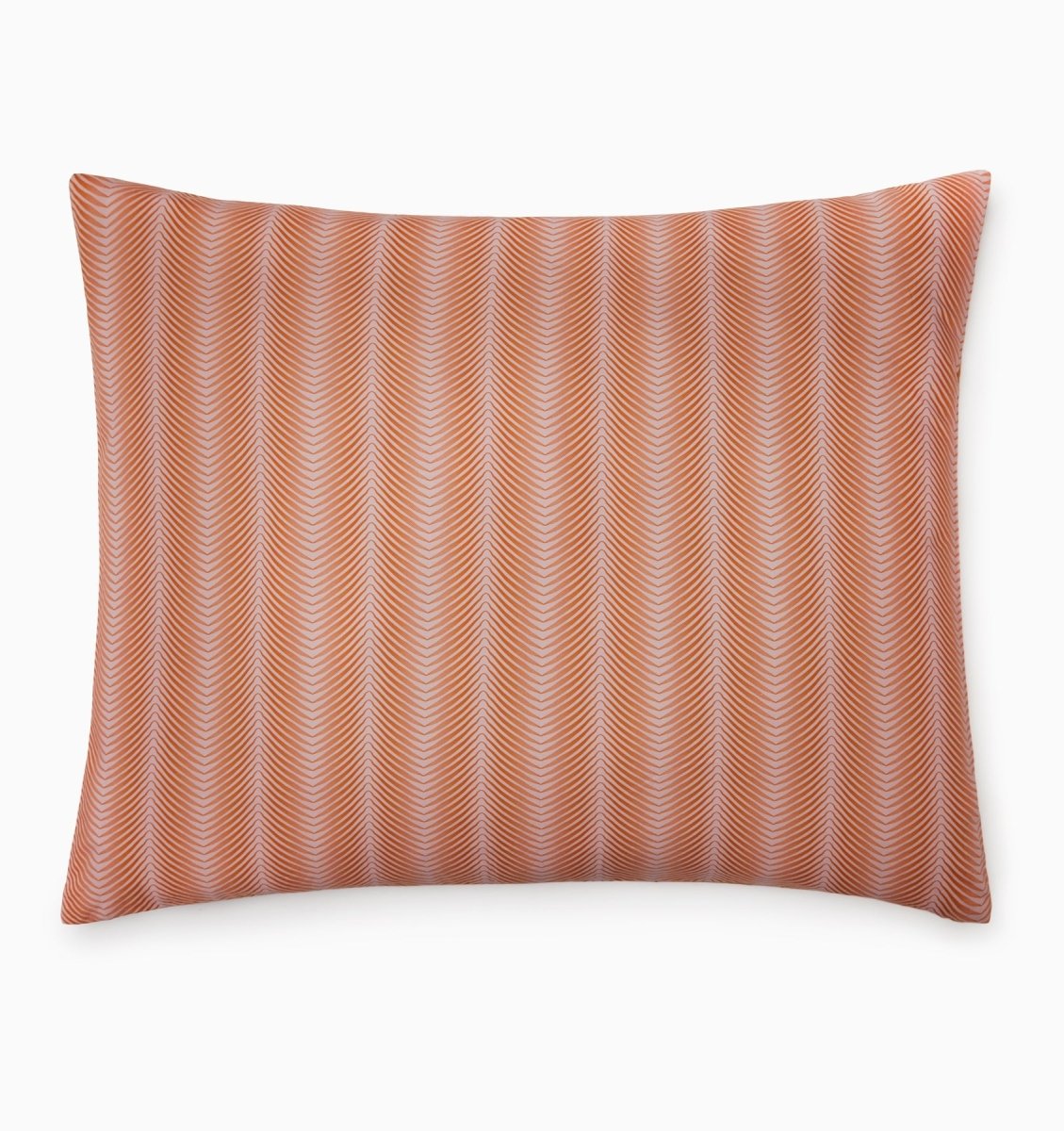 Pillow Sham Reverse - Sferra Edna Pink and Orange Bedding at Fig Linens and Home