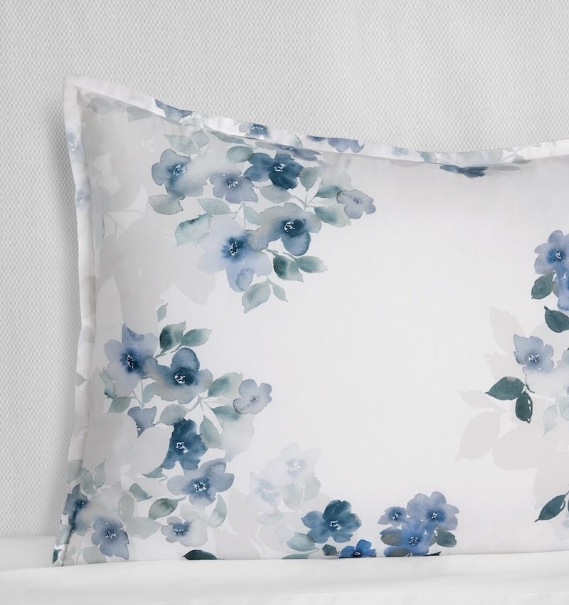 Pillow Sham - Primavera Sea Bedding by Sferra at Fig Linens and Home